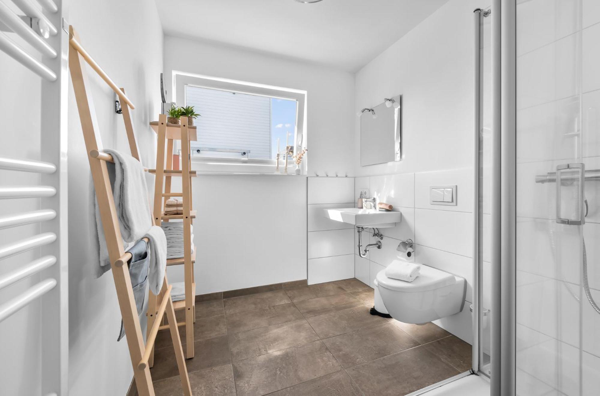 Triton: Meerblick, Sauna, Dachterrasse Olpenitz Exterior foto