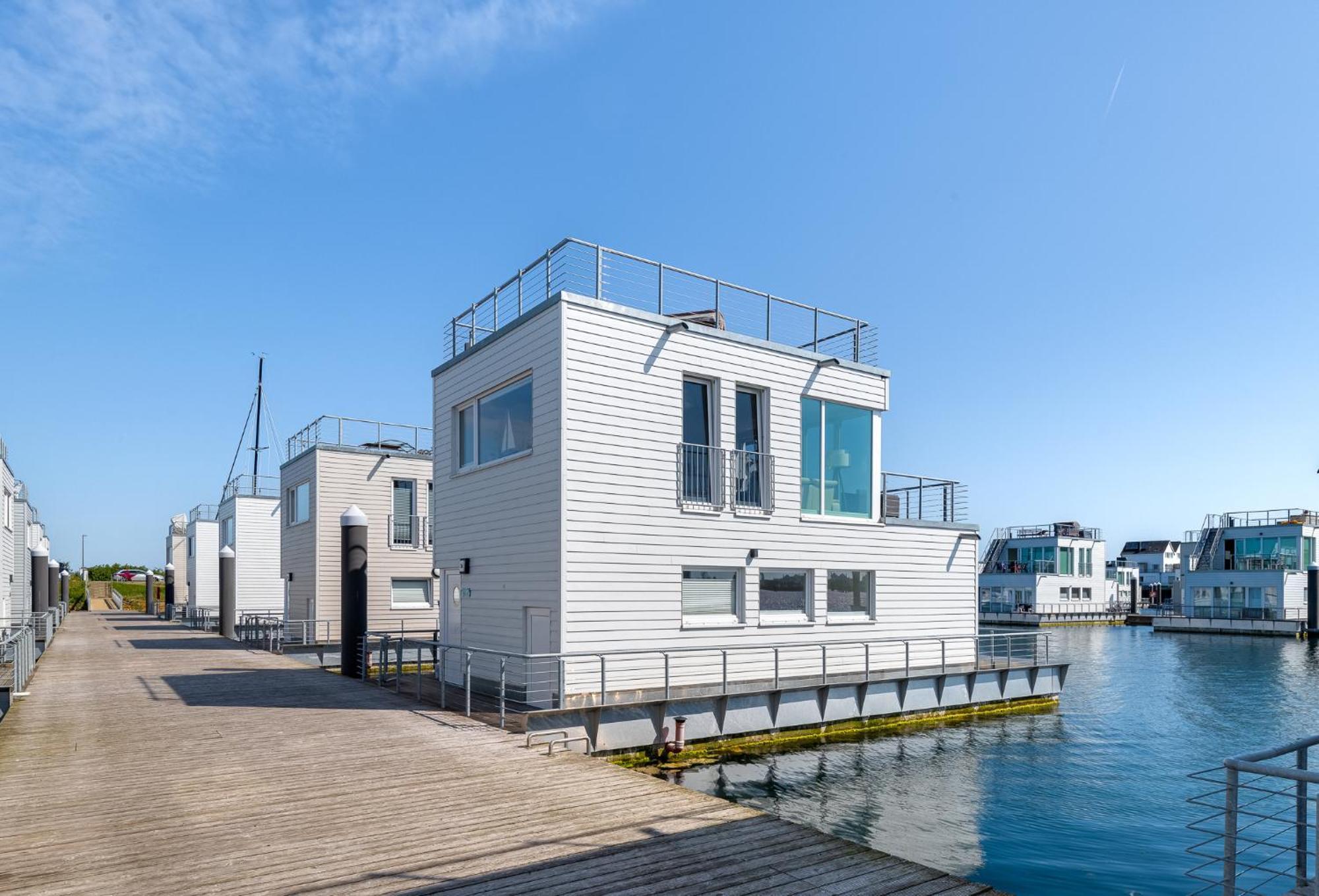 Triton: Meerblick, Sauna, Dachterrasse Olpenitz Exterior foto